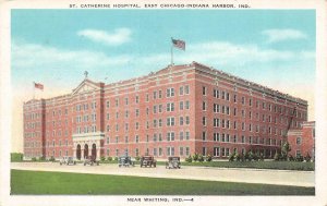 INDIANA HARBOR-EAST CHICAGO, IL Illinois ST CATHERINE HOSPITAL  c1920's Postcard