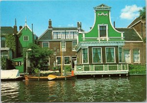 postcard Greetings from Zaanse Schans Netherlands