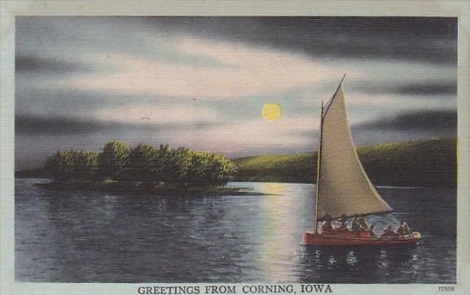 Iowa Greetings From Corning