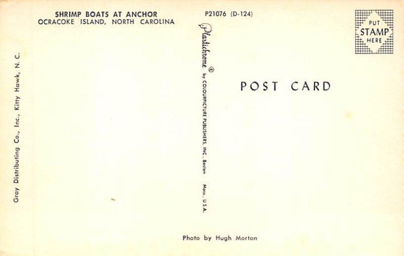 Shrimp Boats Ocracoke Island, North Carolina NC