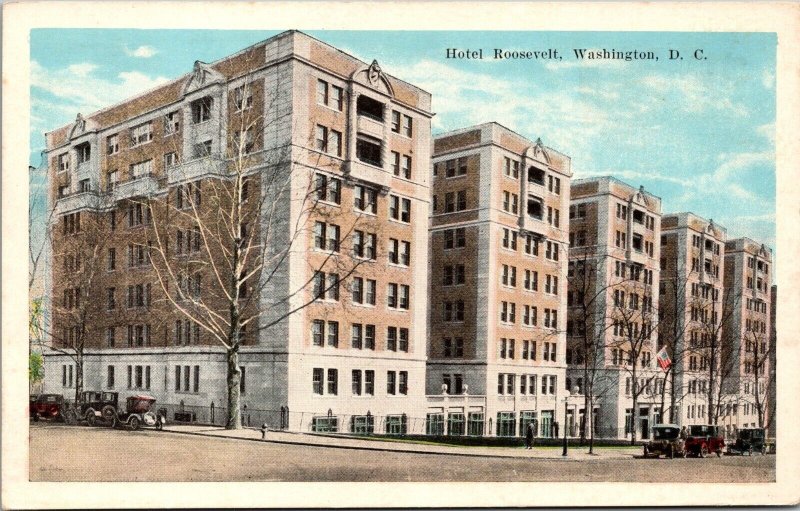 Hotel Roosevelt Washington D.C. Postcard PC123