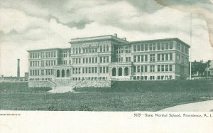 Vintage Postcard 1900's State Normal School Building Providence Rhode Island RI