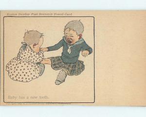 Pre-1907 comic BABY GETS A NEW TOOTH HL2146