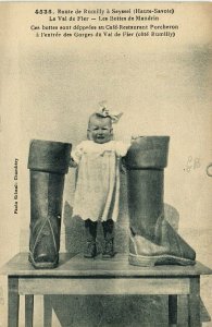 CPA AK 4535 LE VAL DE FIER Les Bottes de Mandrin. Restaurant Porcheron (378676)