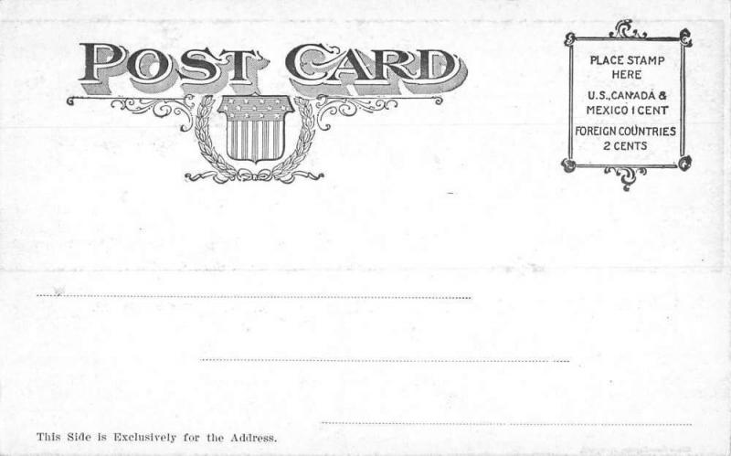 Springfield Illinois Camp Lincoln Target Practice Antique Postcard K99619