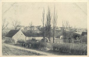 World War 1914-1918 German occupation Proviseux-et-Plesnoy Aisne France postcard