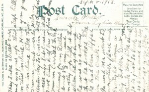 Vintage Postcard 1910's View of Price Hill Incline Railway Cincinnati Ohio OH