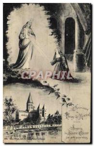 Old Postcard Remembrance Paray Monial To near the Sacre Coeur I pray for you