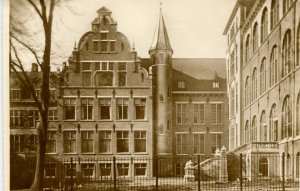 Netherlands - Amsterdam. Colonial Institute, Rear View.  RPPC