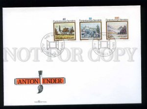 210378 Liechtenstein Anton Ender painting FDC