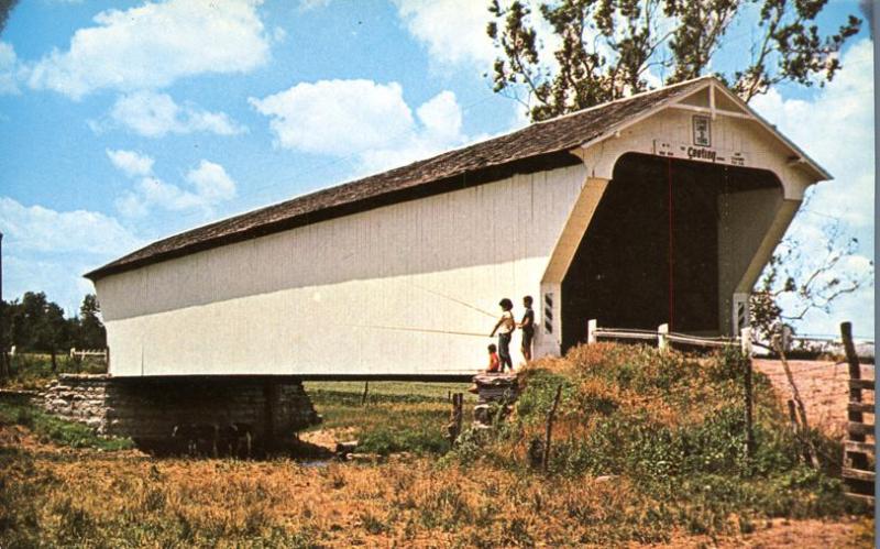 Geeting Covered Bridge over Price's Creek - Preble County, Ohio