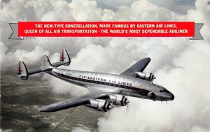 Fly Eastern Airlines The new type constellation Airplane Unused 