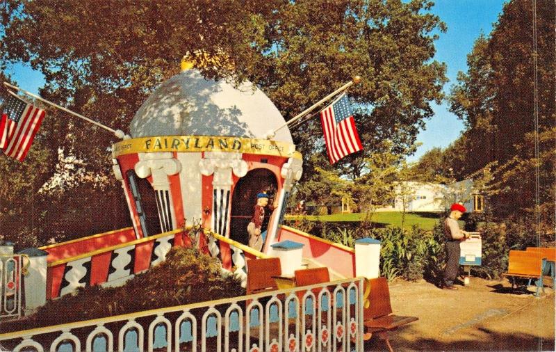 OAKLAND CA~ FAIRLYLAND-LOT OF 5 POSTCARDS 1950s-SUGAR PLUM-RABBIT-ARK-POST-HEN