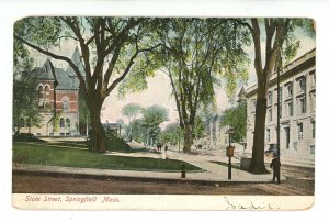 MA - Springfield. State Street ca 1907