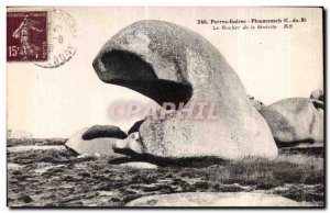 Old Postcard Perros Guirec Ploumanac pm The Rock of Guerite