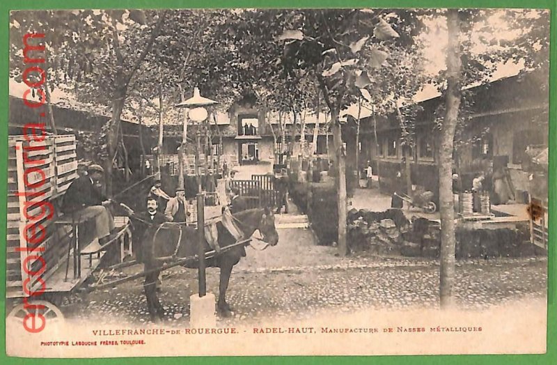 ah2871 - FRANCE - VINTAGE POSTCARD - Villefranche-de-Rouergue-