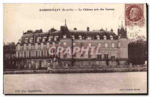 Old Postcard Rambouillet S and O Chateau took Channels