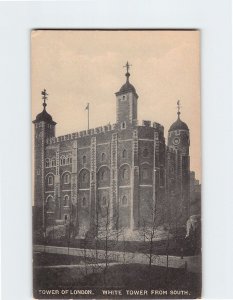 Postcard White Tower From South, Tower Of London, England