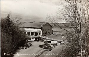 Deep Sea Aquarium Point Defiance Park Tacoma Washington WA RPPC Postcard H4