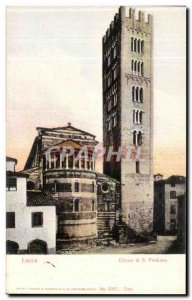 Old Postcard Chiesa di Lucca S Frediano