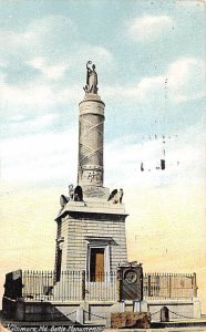 Battle Monument Baltimore, Maryland MD Postcards