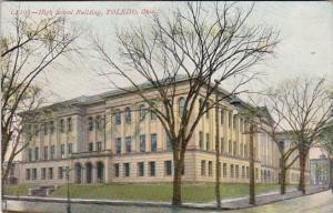 Ohio Toledo High School Building 1912