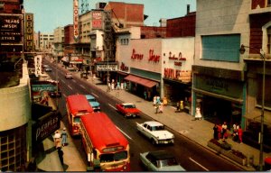 Virginia Norfolk Looking North On Granby Street