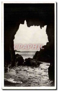 Old Postcard Presqu island of Quiberon Port Pigeon Cave of the Old
