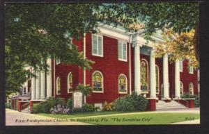 First Presbyterian Church St Petersburg FL Postcard 5712