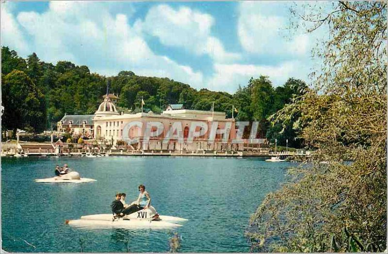 Modern Postcard Bagnoles de L Orne Orne Lake Casino