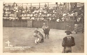 Heriberto Entering a Matar, Bullfighting 1949 corner wear