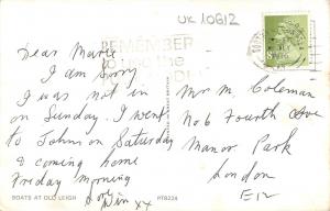 uk10612 boats at old leigh  uk