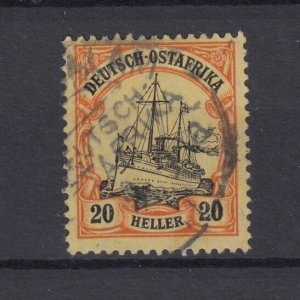 German East Africa 20pf Yacht Scott #26 Fine Used BP7502