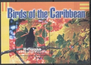 Wb050 Bequia Fauna Birds Of The Caribbean 1Bl Mnh