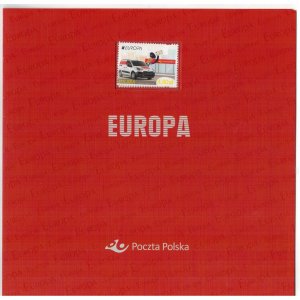 Poland 2013 MNH Special Folder Pack Stamp FDC Scott 4078 Europa CEPT Postal Car