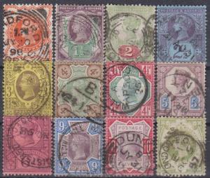 Great Britain #111-22 F-VF Used CV $250.00 (B598)