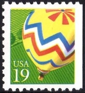 U.S.#2530 Balloon 19c Booklet Single, MNH.