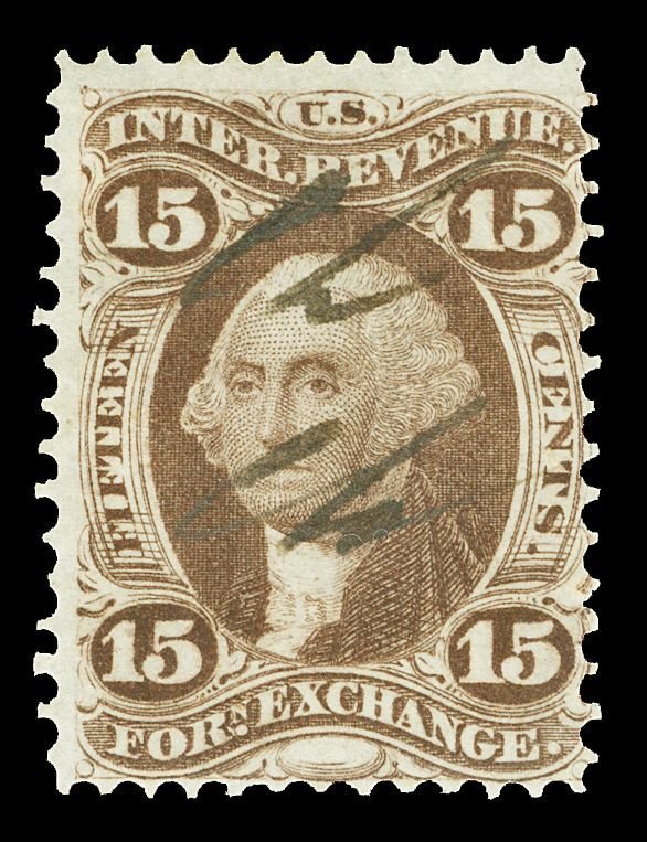 Scott R39c 15c Foreign Exchange Revenue Issue Used Fine Cat $35