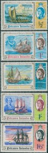 Pitcairn Islands 1967 SG64-68 Discovery ships set MNH