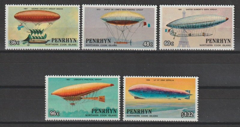 COOK ISLANDS/PENRHYN 1983 SG 320A/324A MNH