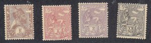 Ethiopia - 1895 - SC 4-7 - H