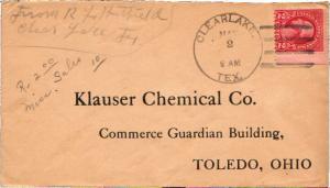 United States Texas Clearlake c1930 4c-bar  1898-1942.