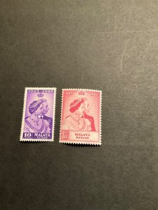 Stamps Malaya-Kedah Scott #55-6 hinged