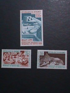 DAHOMY-1967-SC#235-6.C57-EXPO'67 INTERNATIONAL EXHIBITION MONTREAL -MNH VF