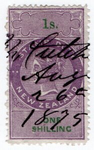 (I.B) New Zealand Revenue : Stamp Duty 1/-