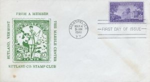 903 3c VERMONT STATEHOOD - 1st Rutland Stamp Club