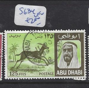 ABU DHABI  (P3112B)  DEER  125F  SG 34   VFU