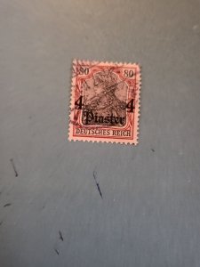 Stamps German Offices in Turkey Scott #38 used