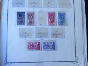 Senegal 1902-1960 Stamp Collection on Scott Specialty Alb Pgs