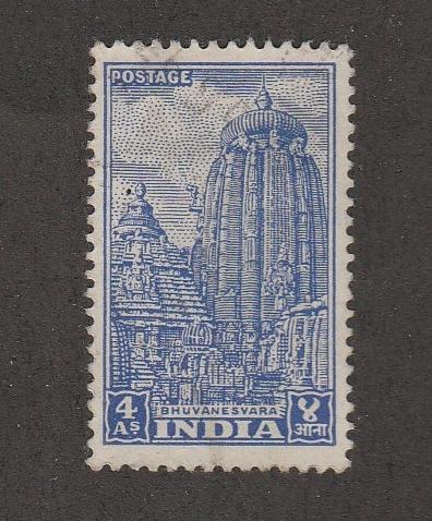 1949 - 1951 India Collection of Five Used Stamps